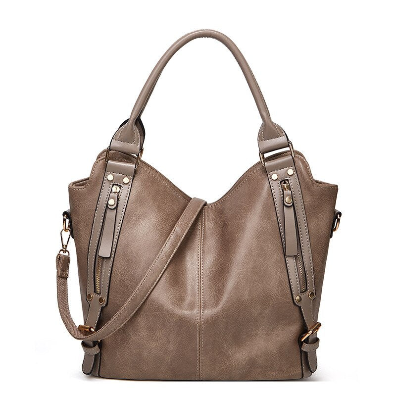 Big Capacity Women Handbag Luxury Women Bag Side pockets Design Hand Bag PU Leather Totes Shoulder Bags Ladies WLHB2215