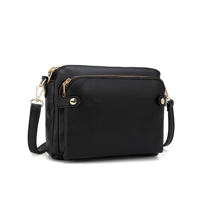 New Fashion Three Layer Leather Messenger Bag