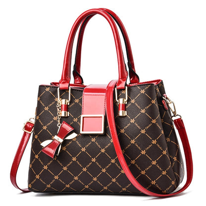 Newposs Fashion Woman Bag Female Hand Tote Bag Messenger Shoulder Bag Lady HandBag Set Luxury Composite Bag Designer