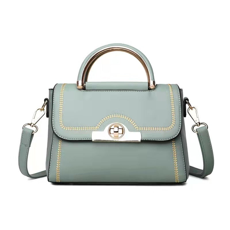 Bag Women New Trendy Fashion Simple Handbag Wild Casual Ladies One-Shoulder Messenger Bag