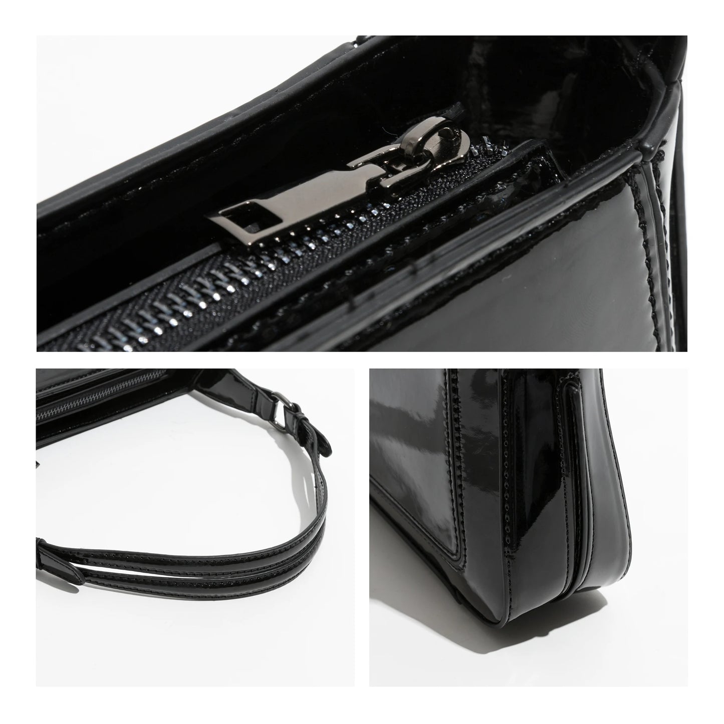 Solid Color Women Underarm Shoulder Bags Soft PU Leather Phone Purse Female Small Tote Handbags Simple Design