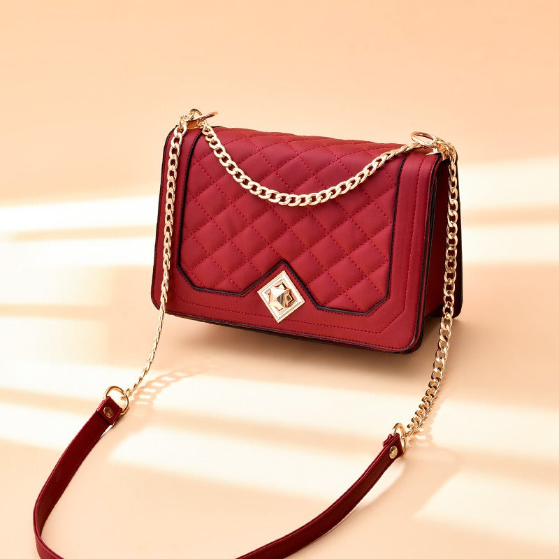 Versatile and minimalist one shoulder crossbody bag, summer small bag, women's bag