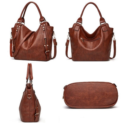 Big Capacity Women Handbag Luxury Women Bag Side pockets Design Hand Bag PU Leather Totes Shoulder Bags Ladies WLHB2215
