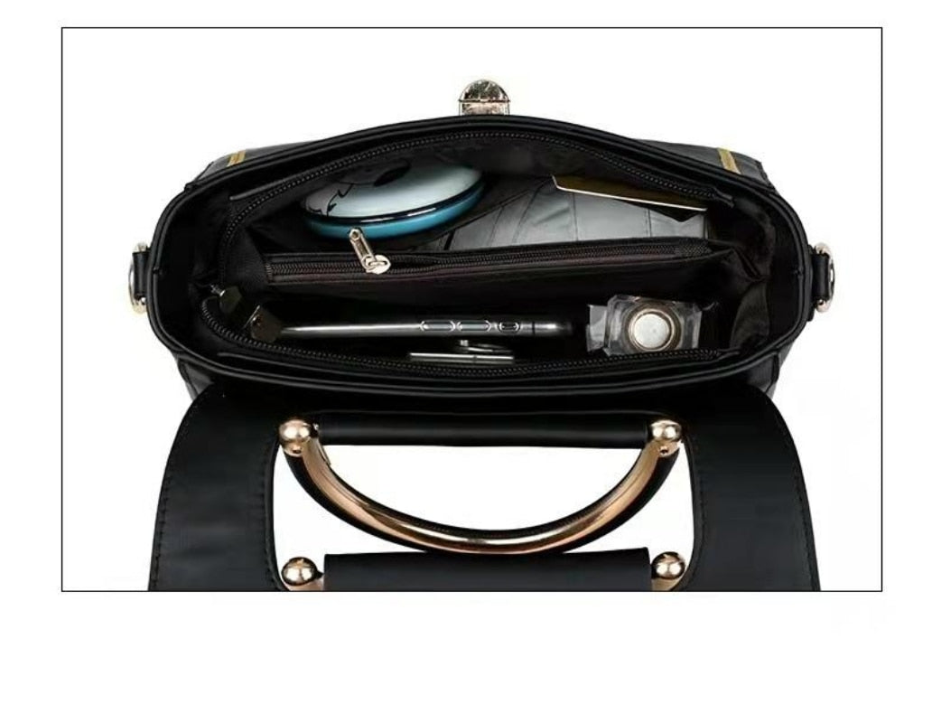 Bag Women New Trendy Fashion Simple Handbag Wild Casual Ladies One-Shoulder Messenger Bag