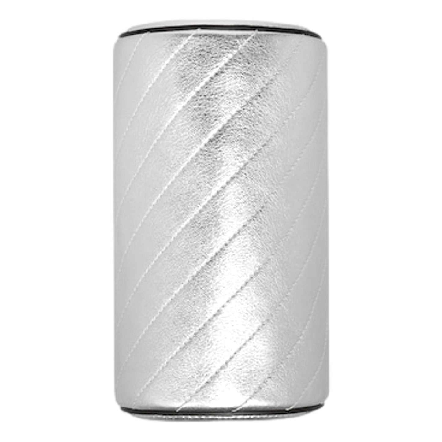 Gucci Blondie Mini Shoulder Bag in Metallic Silver Leather