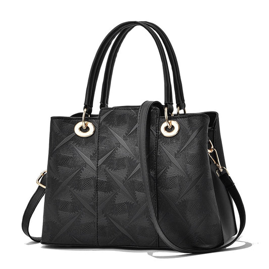 Newposs Women Bag Vintage Casual Tote Top-Handle Women Messenger Bags Shoulder student Handbag Purse Wallet Leather New