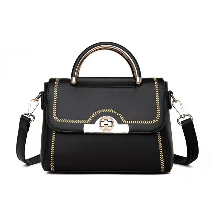 Bag Women New Trendy Fashion Simple Handbag Wild Casual Ladies One-Shoulder Messenger Bag