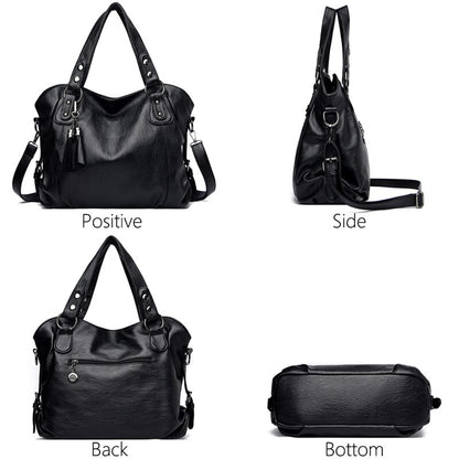 Purses and Handbags Soft Leather Luxury Handbags Women Bags Designer High Quality Casual Tote Female Shoulder Crossbody Bag