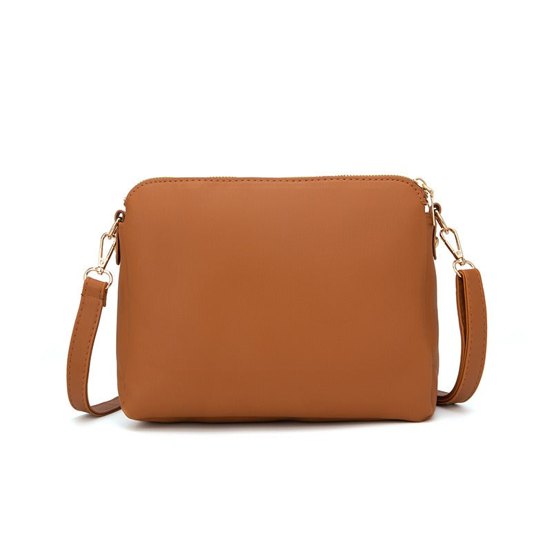 New Fashion Three Layer Leather Messenger Bag