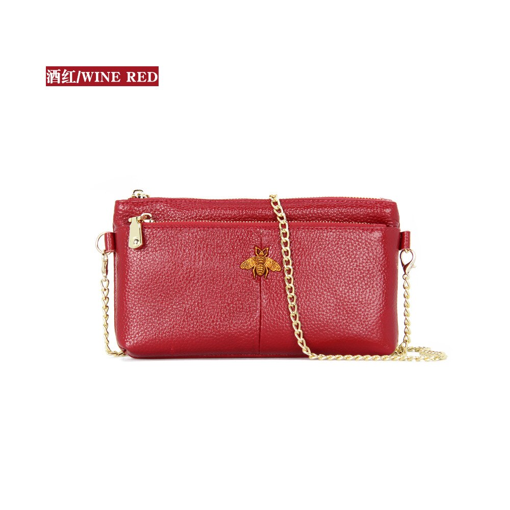 CICICUFF Head Layer Cowhide Messenger Bag New Genuine Leather Hand Bag Retro Shoulder Bag Women Small Chain Cross Body Bags