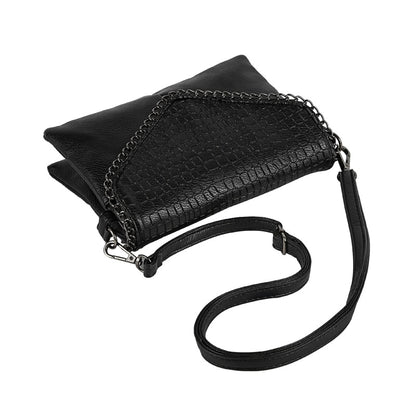 High quality alligator chains handbags fashion women envelope clutch ladies party famous brand shoulder messenger crossbody bags