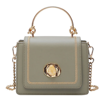 LEFTSIDE Leather Mini Crossbody Bags for Women Summer Shoulder Bag with Short Handle Female Phone Purses and Handbags