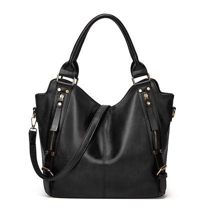 Big Capacity Women Handbag Luxury Women Bag Side pockets Design Hand Bag PU Leather Totes Shoulder Bags Ladies WLHB2215