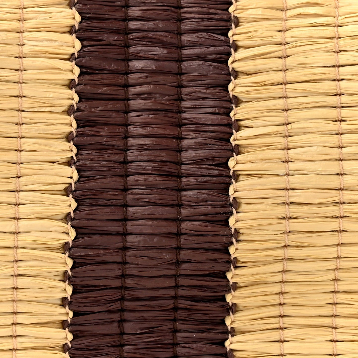 Fendi Fendigraphy Woven Raffia Leather Gianduia Vibrato Mini Hobo Charm Bag