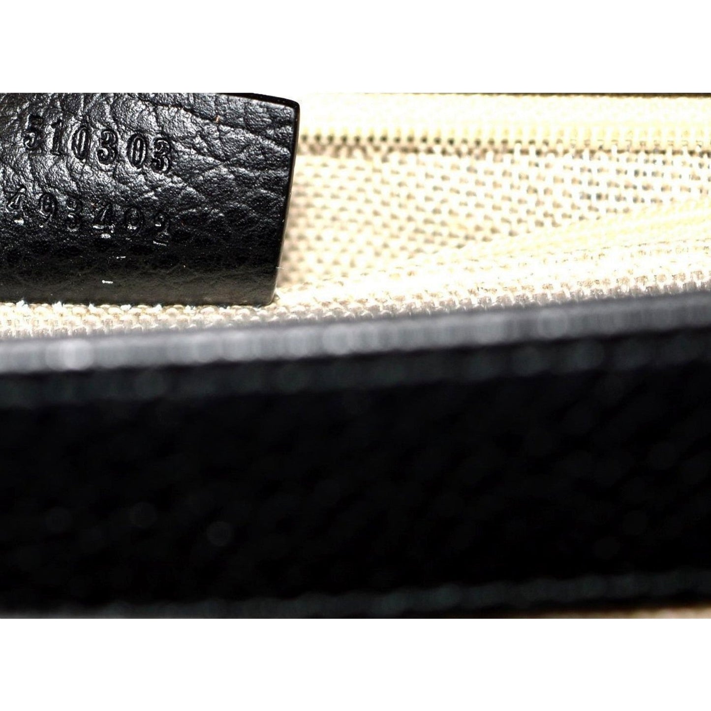 Gucci Marmont Black Leather Interlocking GG Gold Chain Strap Crossbody Handbag