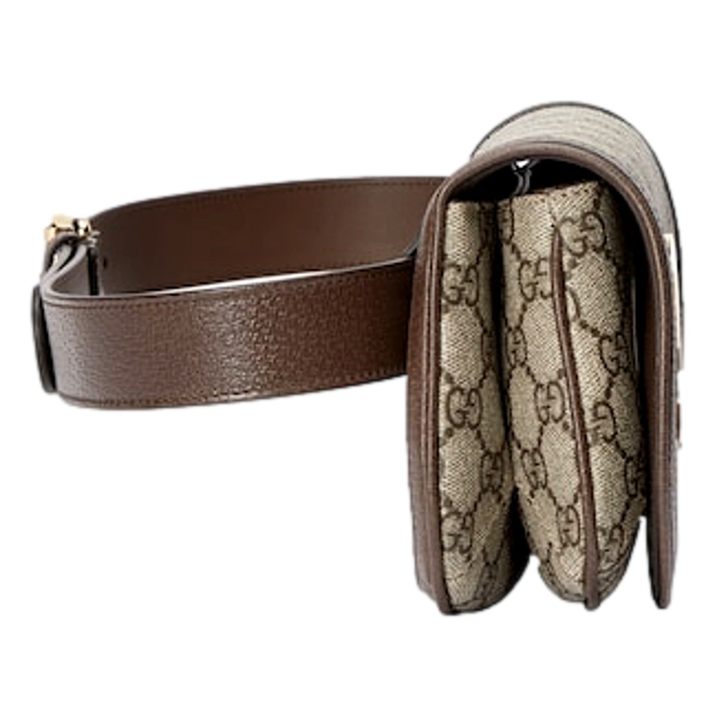 Gucci Blondie GG Supreme Canvas Brown Belt Bag Size 65