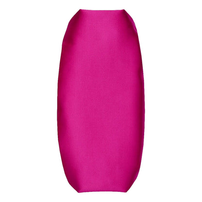 Gucci Broadway Fuchsia Satin Crystal Bow Clutch Chain Shoulder Bag