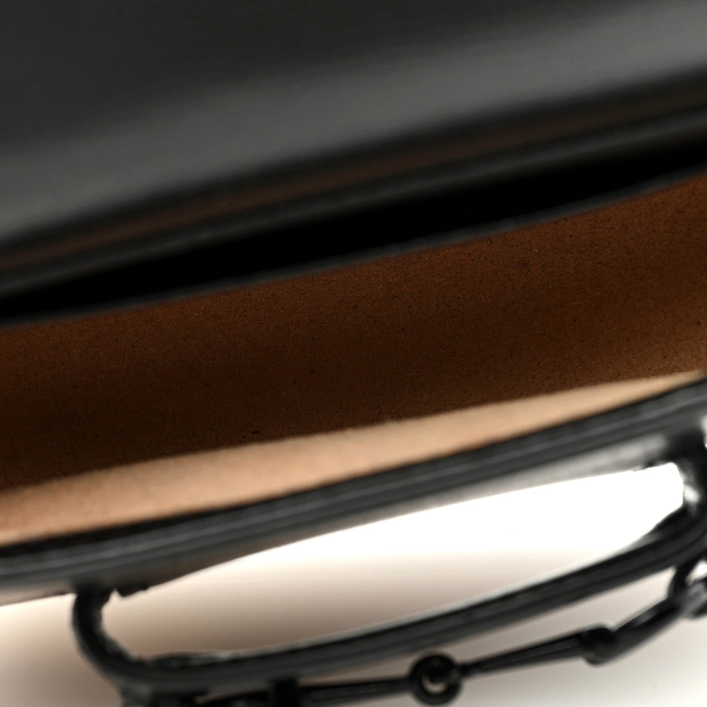 Gucci Azalea Calfskin Web Monochrome Horsebit 1955 Mini Handbag Black