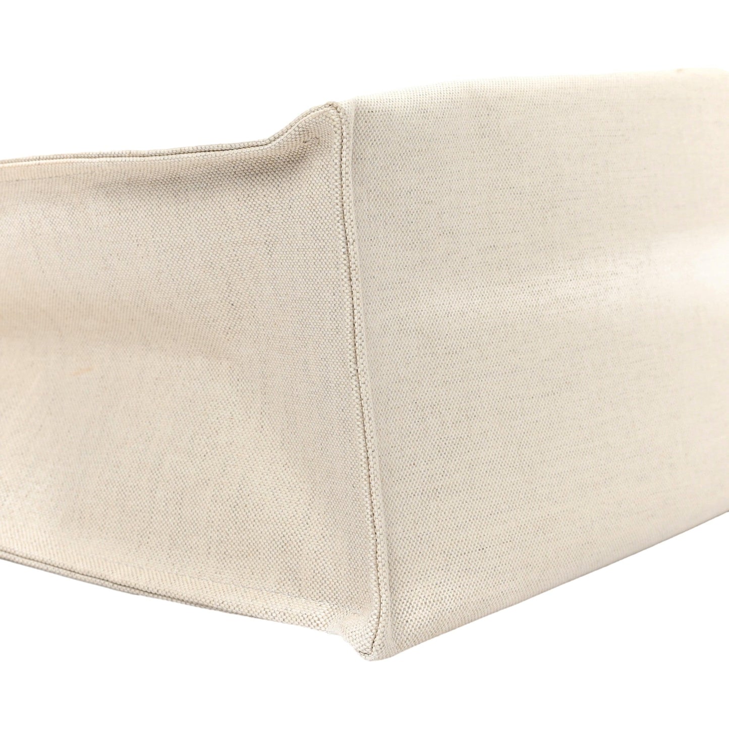 Gucci Supreme Canvas Beige Calfskin Logo Print Large Tote Bag Navy Multicolor