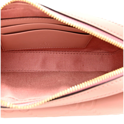 Gucci Gilbert Calfskin Mini Envelope Pink Crossbody Bag