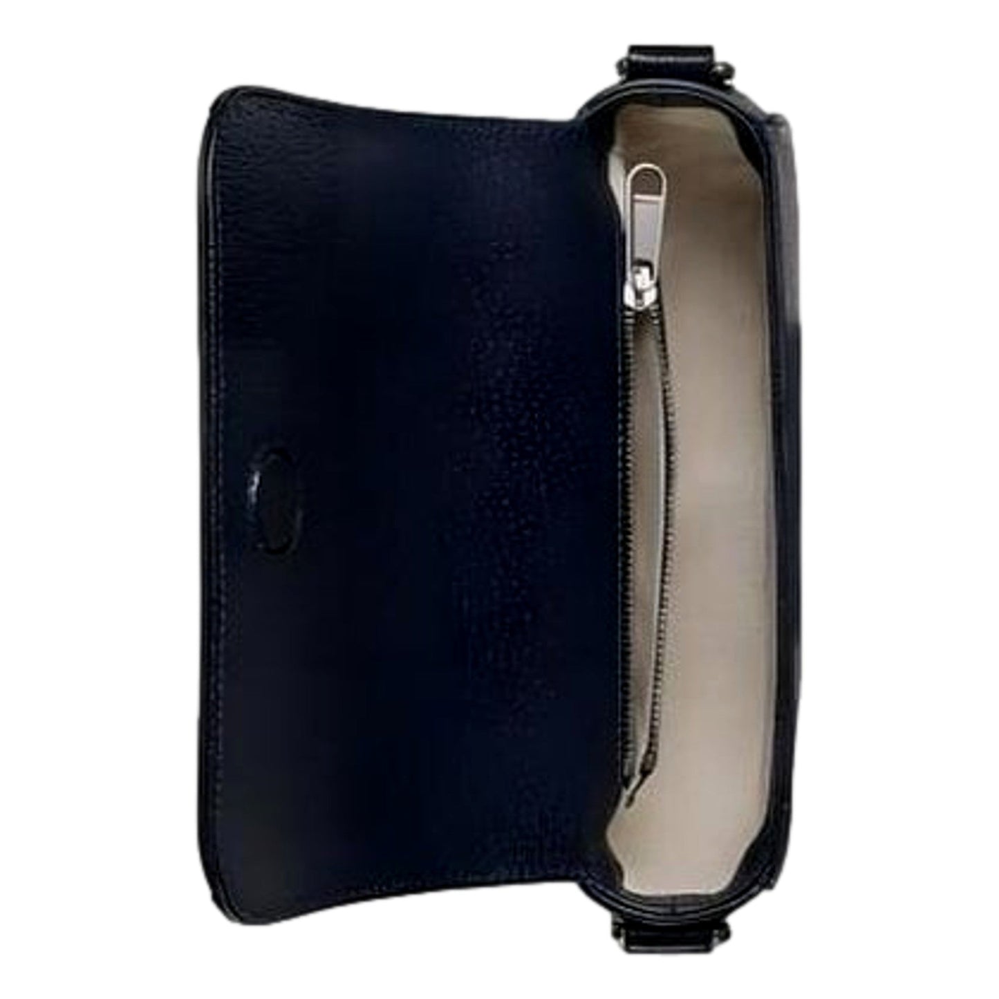 Gucci Ophidia Super Mini GG Supreme Canvas Shoulder Bag Navy Blue