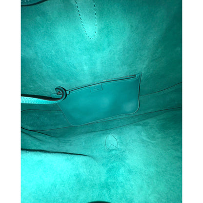 Gucci Jackie Python Leather Green Purple Large Shoulder Bag