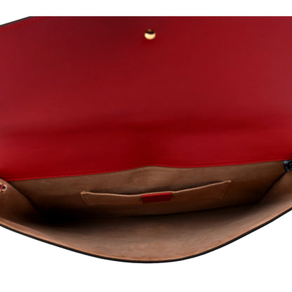 Gucci Maxi Sylvie Red Clutch