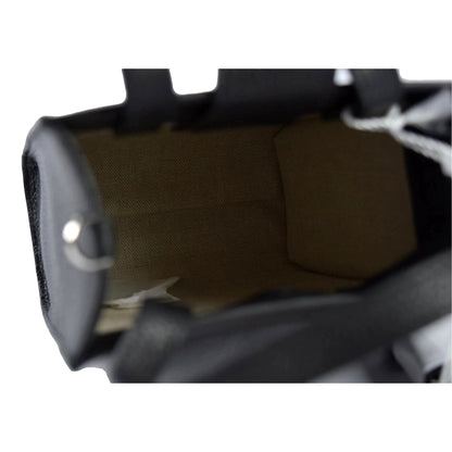 Jimmy Choo Black Leather Mini Shopper Handbag Crossbody Embossed Logo