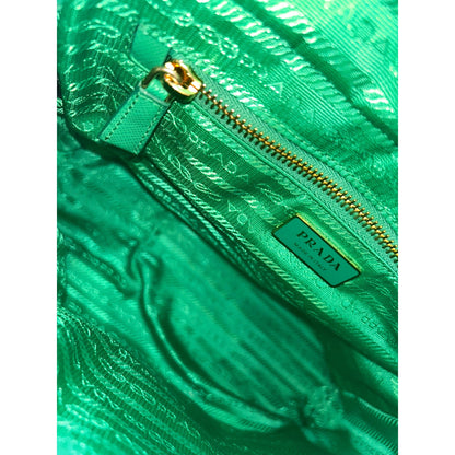 Prada Re-Edition Menta Green 1995 Chaîne Re-Nylon Tote Bag