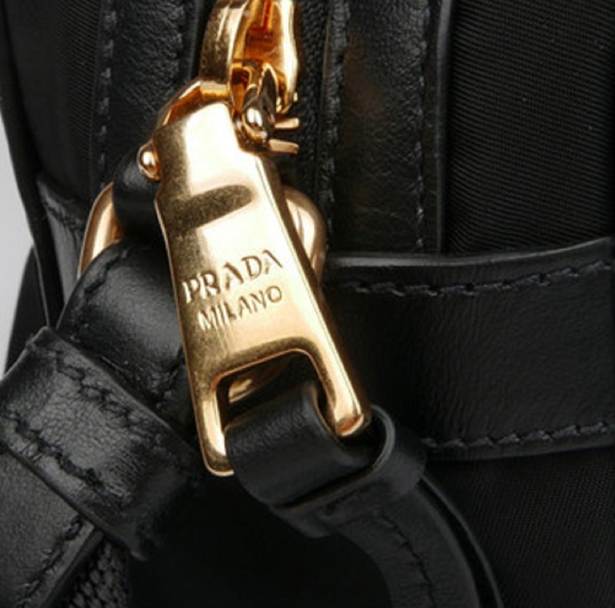 Prada Black Tessuto Nylon Crossbody 1BH089