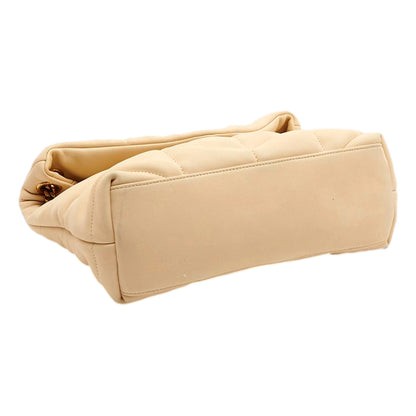 Saint Laurent Lou Puffer Medium Shoulder Bag in Quilted Leather