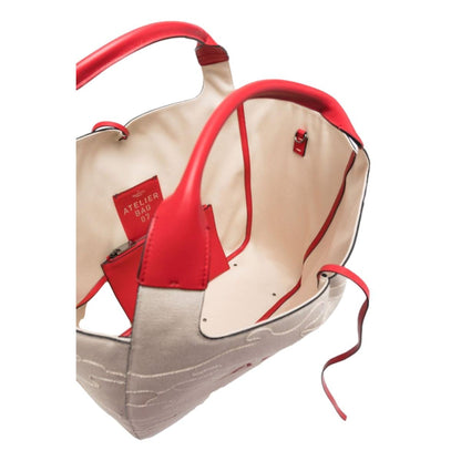 Valentino Garavani Sac Atelier 07 Edition Natural Tote Bag