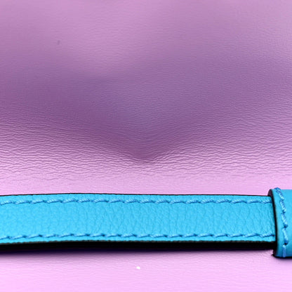 Versace Blue La Medusa Mini Top-Handle Bag